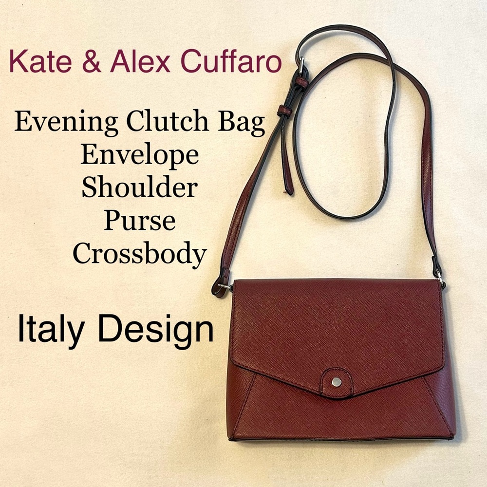 Envelope Evening Theatre Purse Crossbody Italy Bag Kate Alex Cuffaro Italy